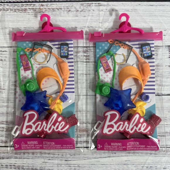Barbie Amusement Park Accessory Pack Fashions Shoes Sunglasses & More Lot of 2 - Picture 3 of 5
